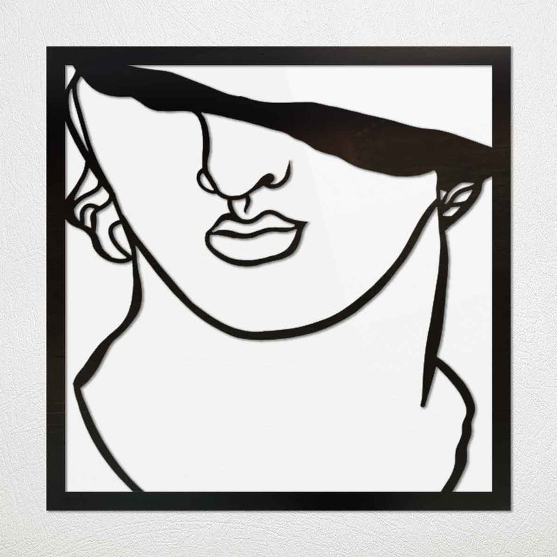 BFrame Woman Half Face