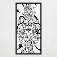BFrame Lion Flowers