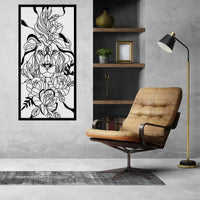 BFrame Lion Flowers